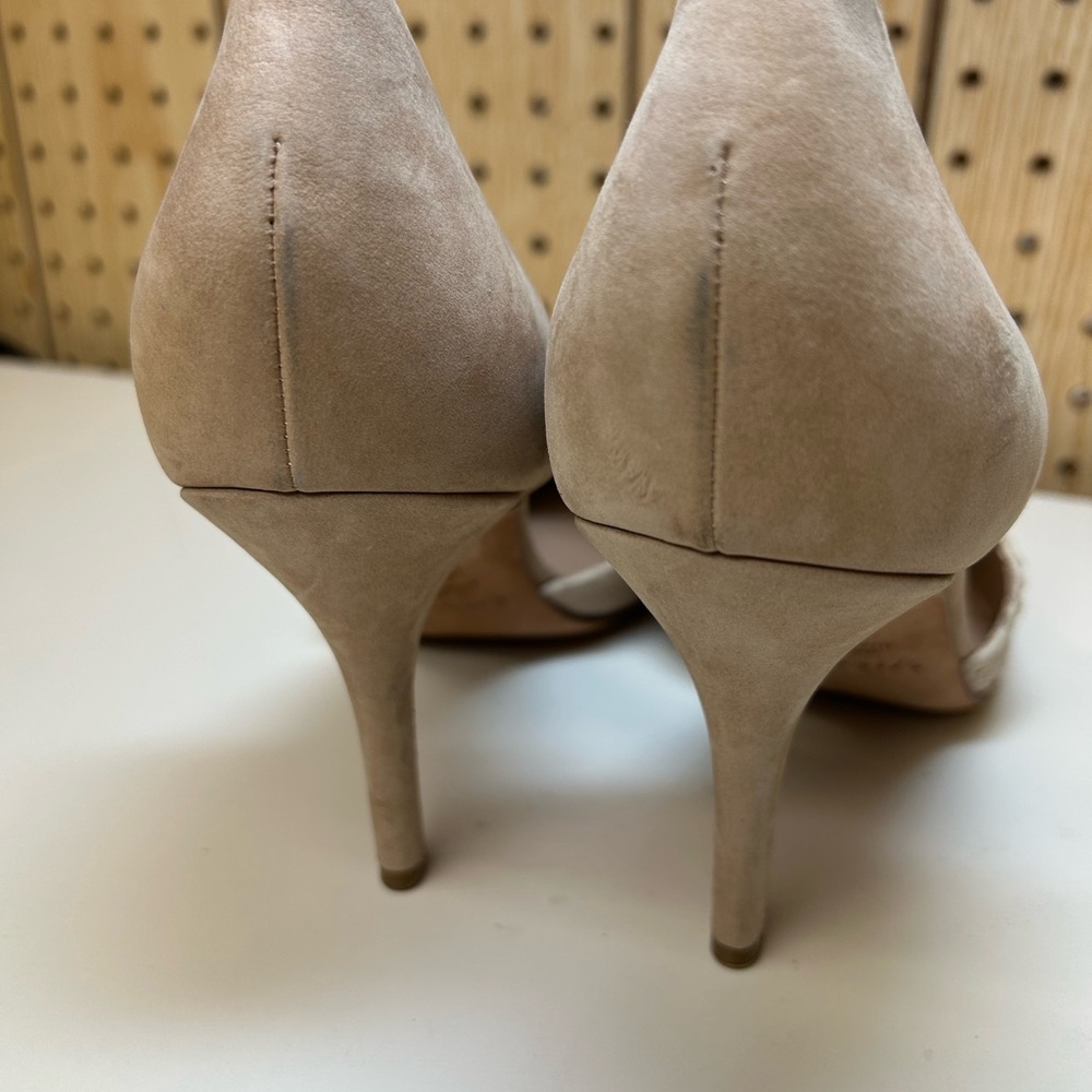 Vince Claire Python Pointed Toe Heels - Picture 5 of 10